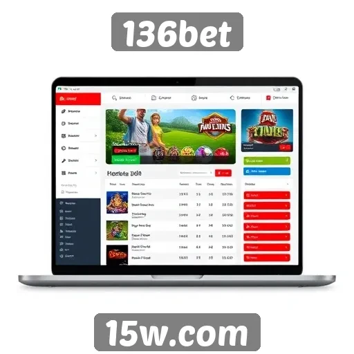 Explorando a interface do usuário do site 136bet